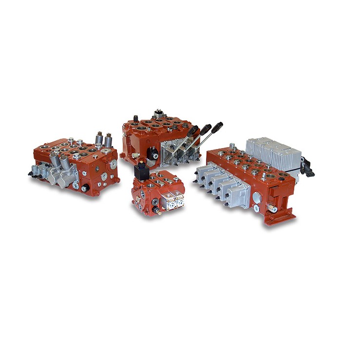 Pressure pre-compensated Load-Sensing and Flow Sharing valves